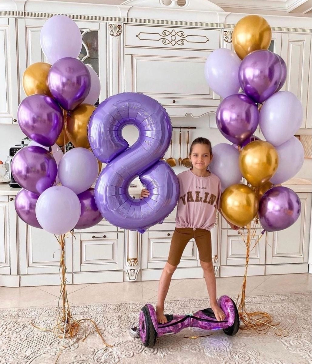 Numbering Balloon – Custom Age & Year Party Decoration