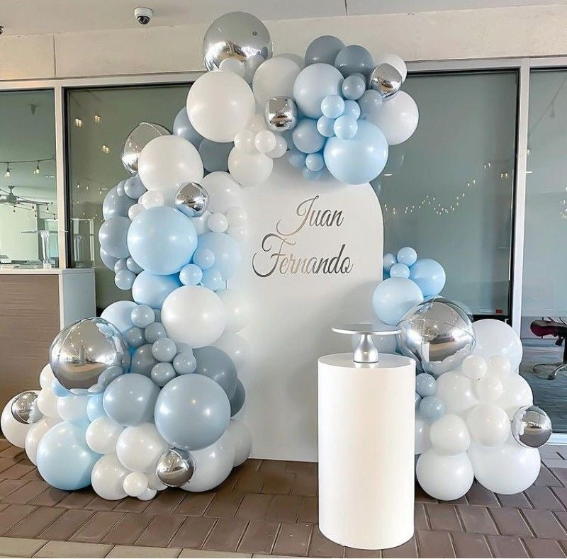 Baby Shower Boy Backdrop – Blue Party Decoration