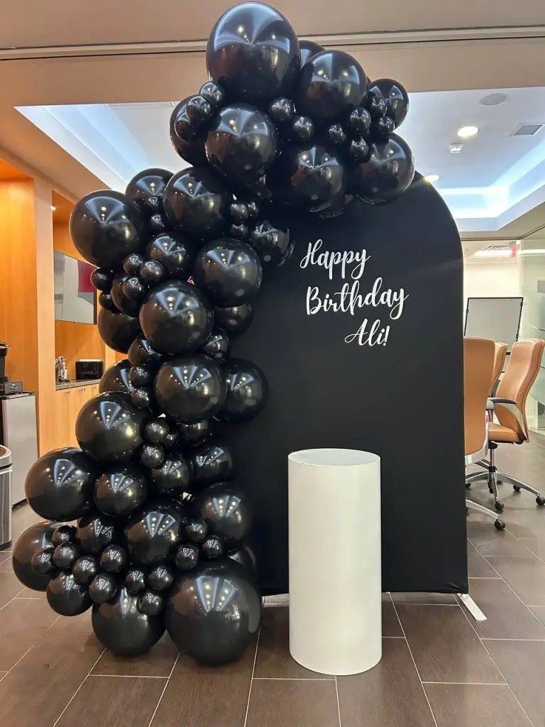 Elegant birthday backdrop for her with stylish design – YOLO Events

