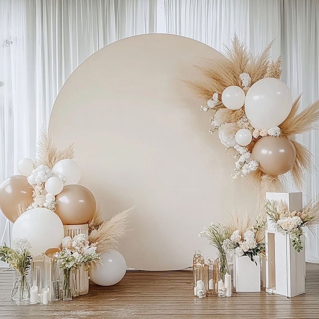 Wedding Backdrop – Elegant Event & Stage Decoration